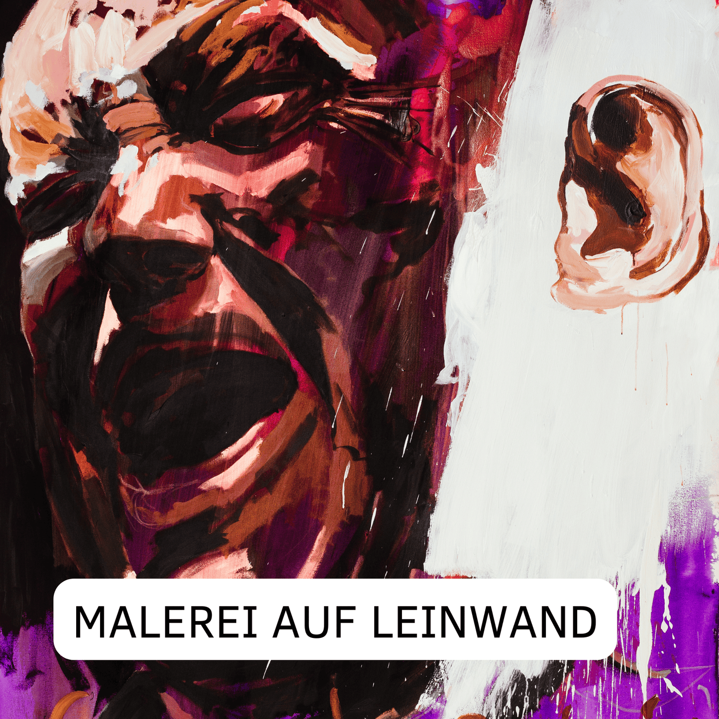 Malwochenende auf Leinwand – Das spezielle Portrait: 19./20. Oktober 2024