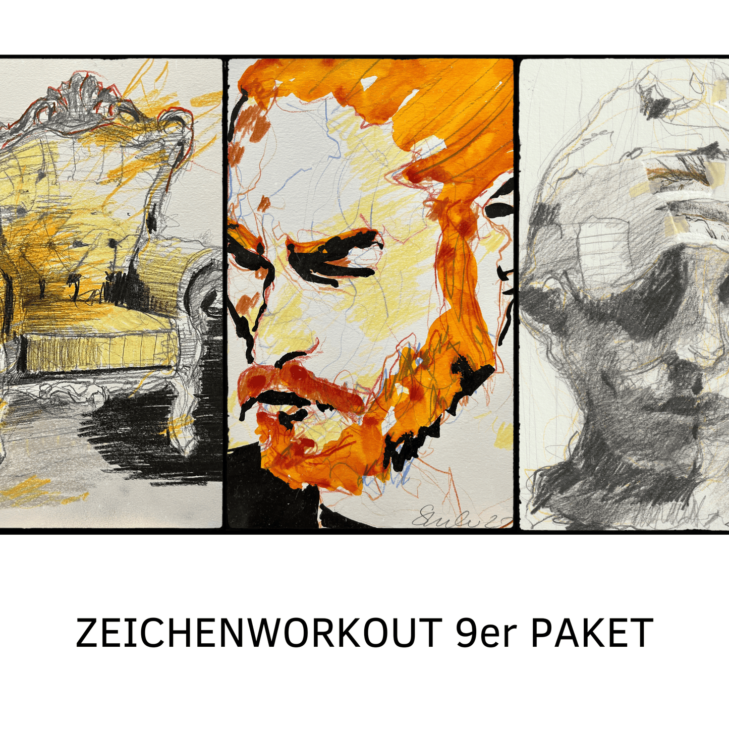 9er Paket - Zeichenworkouts