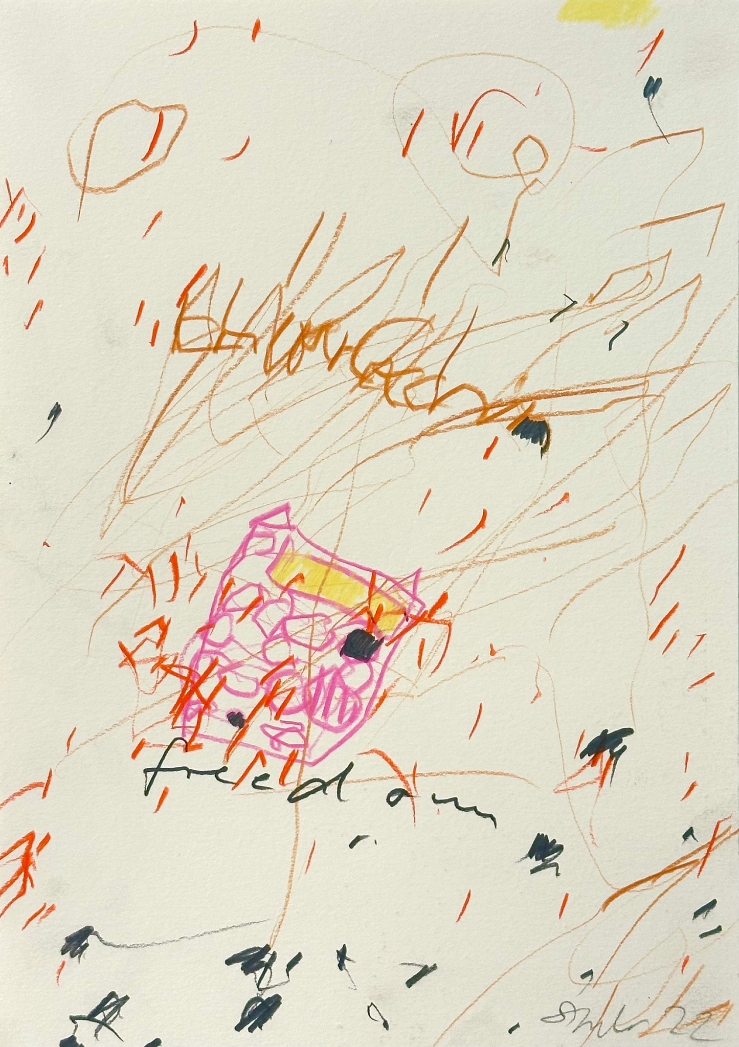 ZEICHENMARATHON - WIR WOLLEN FREI SEIN - FREIE ZEICHNUNG - 04. JANUAR 2026