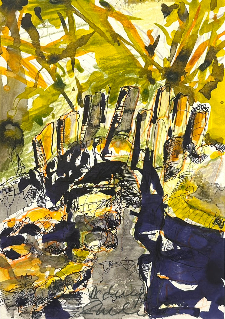 ARCHAISCHE LANDSCHAFTEN - Mai - Mittwochs 19-21 Uhr - buchbar ca. 3 Wochen vorher oder per Mail an mich!